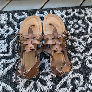 Brown Dirty Laundry Sandals